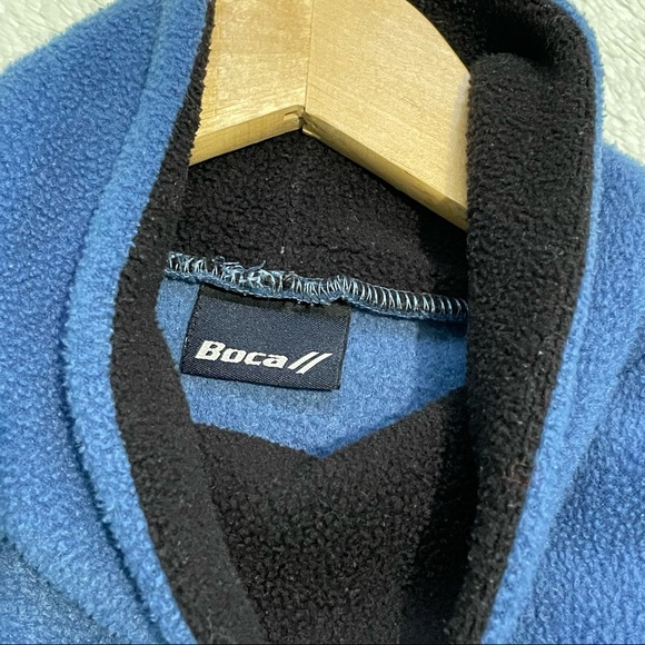 Boca Authentic Fleece Mockneck Long Sleeve Sweater Size M - Picture 3 of 7